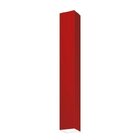Plafon Viena Quadrado 60cm Woods Vermelho