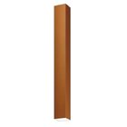 Plafon Viena Quadrado 90cm Woods Cobre Fosco