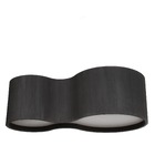 Plafon Violão Madeira 70cm Preto