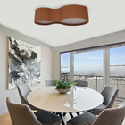 Plafon Violão Madeira 85cm Mel