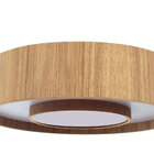 Plafon Wood Anel Freijó 60cm 8e27