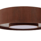 Plafon Wood Anel Imbuia 60cm 8e27