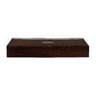 Plafon Wood Retângular 124cm - 2 Luzes G13 - Málaga