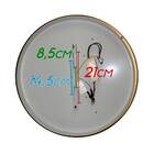 Plafon Zeus Ouro Led 40w 50cm Efeito Estrelado Starlux St1739