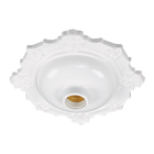 Plafonier 1 Lâmpada Branco Plástico 5004 VMC