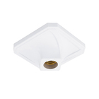 Plafonier 1 Lâmpada Branco Plástico 5005 VMC