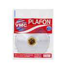 Plafonier 1 Lâmpada Prata Alumínio 6013 VMC