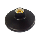 Plafonier Turquia Aluminio Preto 1l - 83264