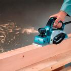 Plaina Elétrica 82mm 3-1/4'' 620w Com Calibrador Faca Guia Ch