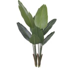 Planta Artificial Árvore Bananeira De Jardim X8 1,2m