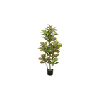 Planta Artificial Árvore Croton 120cm Verde Florarte