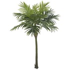 Planta Artificial Árvore Palmeira Real Toque Verde 2,1m