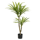 Planta Artificial Árvores Dracena 1,05cm Verde Florarte