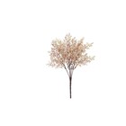 Planta Artificial Buquê Gypso 33cm Branco Florarte