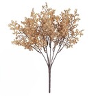 Planta Artificial Buquê Gypso 33cm Laranja Florarte