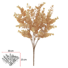 Planta Artificial Buquês Eucalipto 35cm Palha Florarte