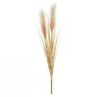 Planta Artificial Capim Com Plumas 85cm Bege Florarte