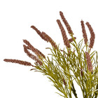 Planta Artificial Cattail 17cm Marrom Grillo