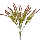 Planta Artificial Cattail 17cm Marrom Grillo