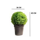 Planta Artificial Decoração Enfeite Buchinho 45 X 36