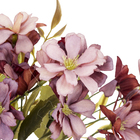 Planta Artificial Flor Mini Laranja Outono 26cm Florarte