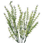 Planta Artificial Flores 10cm Branco Grillo
