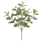 Planta Artificial Folhagem  Eucalipto Verde Claro 35cm Florarte