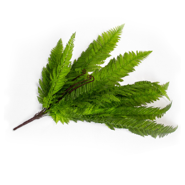 Planta Artificial Folhagem De Samambaia Pendente Verde 78 Cm