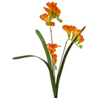 Planta Artificial Frésia Laranja 72cm Daeve
