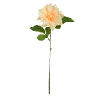 Planta Artificial Haste Dália Amarelo 63cm Florarte