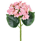 Planta Artificial Haste Hortensia 10cm Rosa Grillo