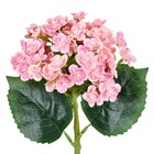 Planta Artificial Haste Hortensia 10cm Rosa Grillo