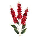 Planta Artificial Haste Jacinto 10cm Vermelho Grillo