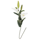 Planta Artificial Haste Lírio Tigre Creme 86x19cm Grillo