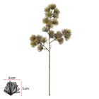 Planta Artificial Hastes Cedro Do Libano 70cm Verde Oliva Florarte