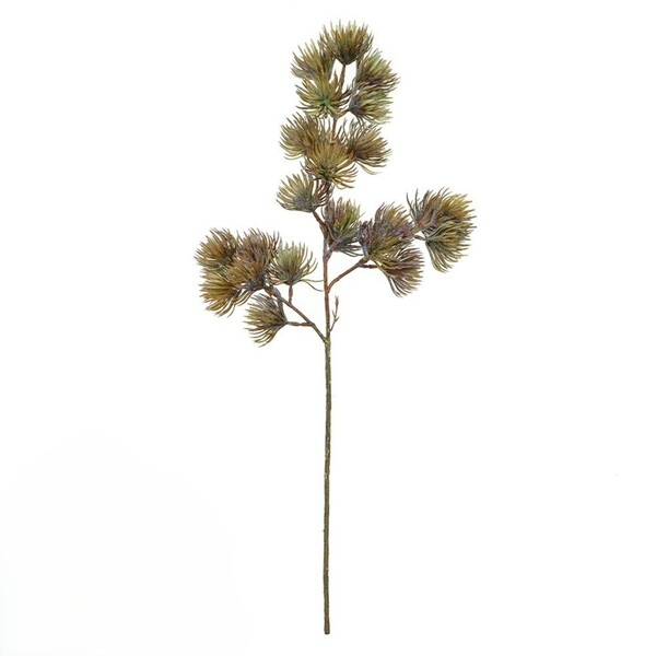 Planta Artificial Hastes Cedro Do Libano 70cm Verde Oliva Florarte