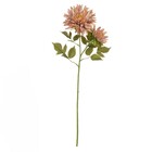 Planta Artificial Hastes Crisântemo 58cm Salmon Florarte