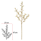Planta Artificial Hastes Galho 82cm Creme Florarte