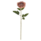 Planta Artificial Hastes Rosa 65cm Chá Florarte