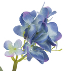 Planta Artificial Hortênsia 40x82cm Azul  Grillo