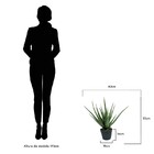 Planta Artificial Permanente Valence Aloe Babosa 55cm