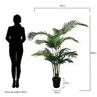 Planta Artificial Permanente Valence Palmeira Areca 160cm