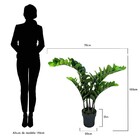 Planta Artificial Permanente Valence Zamioculcas 100cm