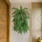 Planta Artificial Realista De Samambaia 9 Unidades Para Compl