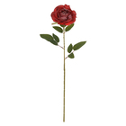 Planta Artificial Rosa 65cm Vermelho Florarte