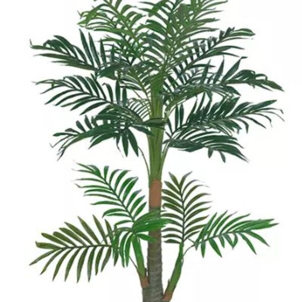 Planta Árvore Artificial Palmeira 2 Galhos Real Toque Verde 1