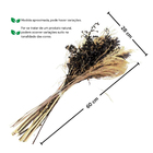 Planta Seca Buquê Inverno Preto 60cm Pense Flores