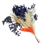 Planta Seca Buquê Outono Azul 55cm Pense Flores