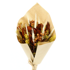 Planta Seca Buquê Variado  Semente Amarela Artesanal