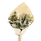 Planta Seca Buquê Variado Carvalho Multicolorido Artesanal